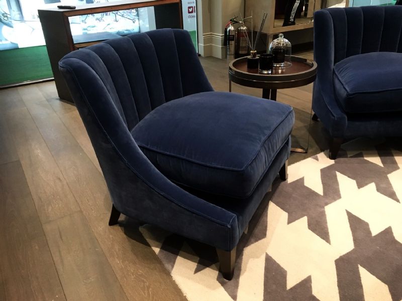 'Turche' chairs in velvet 